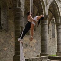 Duo aerien -compagnie shayla - abbaye de villers la ville - isabella delle castelle