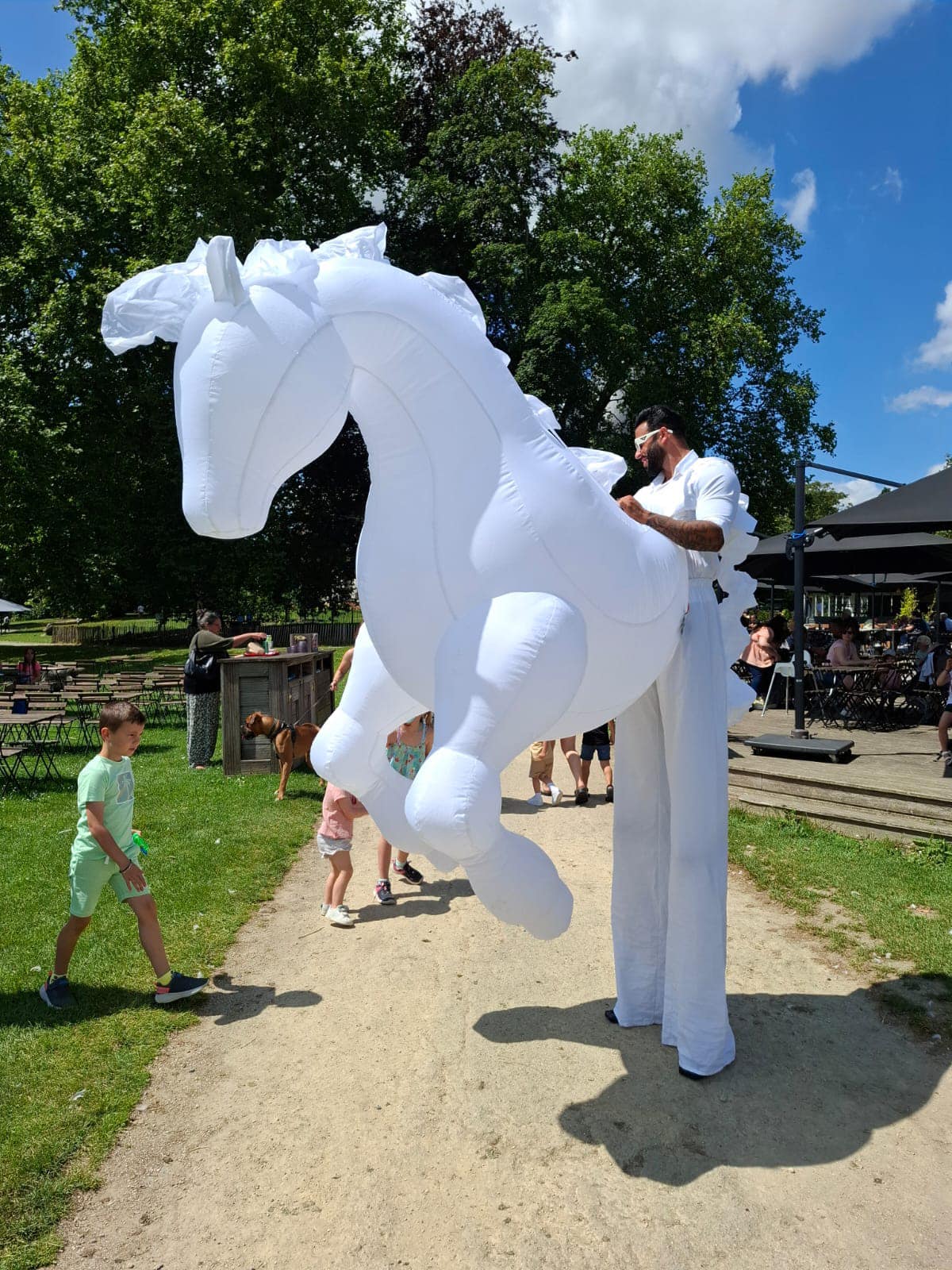 echassiers - échassiers lumineux - agence artistique shayla 