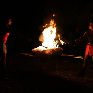 8 / 14 – SPECTACLE TISSU AERIEN ET FEU - HALLOWEEN - 31E FLAMME-COMPAGNIE SHAYLA _ISABELLA DELLE CASTELLE (11).JPG