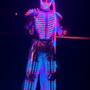 echassier robot lumineux - agence artistique shayla