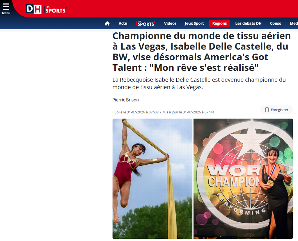 isabella-delle-castelle-championne-du-monde-tissu-aerien-2026-las-vegas-WCOPA-